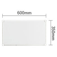 【軒先渡し】エレクター ベーシックシリーズ フラットシェルフ 幅600×奥行350mm ホワイト 1セット（直送品）