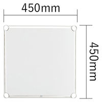 【軒先渡し】エレクター ベーシックシリーズ フラットシェルフ 連結用天板 幅450×奥行450mm ホワイト 1枚（直送品）