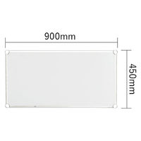 【軒先渡し】エレクター ベーシックシリーズ フラットシェルフ 幅900×奥行450mm ホワイト 1セット（直送品）