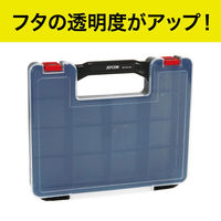 ジェフコム ベルトパーツボックスネオ(ケース) BPN-3814F-BK 1個（直送品）