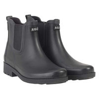 AIGLE(エーグル) レディース カーヴィル2 ラバーブーツ 039(24.5cm) ノワール ZZFNA61 1足（直送品）