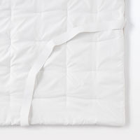 無印良品 再生ポリエステル あたたかファイバー厚手敷パッド ＳＤ １２０×２００ｃｍ ライトベージュ 良品計画