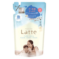 ma&me Latte（マー＆ミー ラッテ） ピュアスキン 泡で出てくるボディソープ 詰替用 420ml クラシエ 泡タイプ