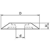ダイドーハント DAIDOHANT ポイントベース No.3 緑 (20枚入) 00008367 1箱(20枚) 603-5580（直送品）