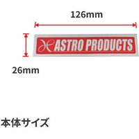 ワールドツール アストロプロダクツ AP アストロステッカー126×26mm 2032000006940 1枚 633-6156（直送品）