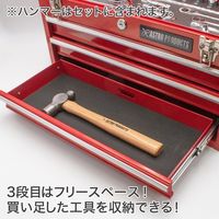 ワールドツール アストロプロダクツ AP ツールセット レッド(82点組)TS227 2012000002272 1台 663-9311（直送品）