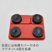 ワールドツール アストロプロダクツ AP プラスチックマグネットトレーレッド MT160 2003000011609 1個 678-1568（直送品）