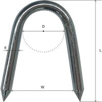 ダイドーハント DAIDOHANT ユニクロV字カン「30本入」 5×45 10195634 1袋(30本) 683-3675（直送品）