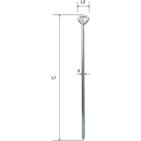 ダイドーハント DAIDOHANT ユニクロ打込丸カン 三角「20本入」 5×200 10195640 1袋(20本) 683-2202（直送品）