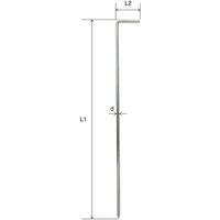 ダイドーハント DAIDOHANT ユニクロ打込Lカン「20本入」 5×350 10195641 1袋(20本) 683-3678（直送品）