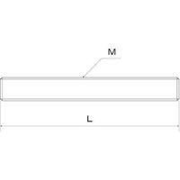 サンコーインダストリー SUNCO BS定尺寸切 M2X300 (1本入) C1-01-0000-0020-0000-00 1本（直送品）