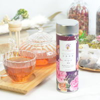 芯身美茶 キレイを目指すTEA（東方美人茶×薔薇） 1缶（10バッグ入） ティーバッグ
