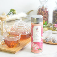 芯身美茶 楊貴妃が愛したライチとナツメTEA（ライチ紅茶×ナツメ） 1缶（10バッグ入） ティーバッグ