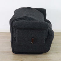 平インテリア産業 回転高座椅子 ミュート ワイド 折り畳み式 ブラック SS-260HS WIDE L-25BK 1台（直送品）