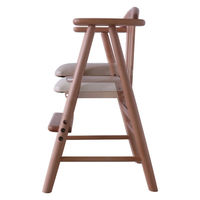 平インテリア産業 ベビーチェアワイド 生後7か月から 天然木 ライトブラウン TC-201 TN/LBR 1台（直送品）