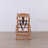 平インテリア産業 おりたたみベビーチェア 生後7か月から 天然木 ライトブラウン TC-202T LBR 1台（直送品）
