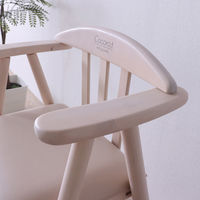 平インテリア産業 ベビーチェアワイド 生後7か月から 天然木 ホワイト TC-201 TN/WH 1台（直送品）