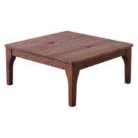 平インテリア産業 R.O 布団が掛けれるテーブル 80×80cm ブラウン TD-2502M BR 1台（直送品）