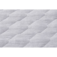 アイリスオーヤマ はがして洗える Ｈａｇａｓｈ カバー杢キルト 幅1850×奥行2400mm グレー 1枚（直送品）