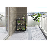 アイリスオーヤマ プラスチックラック 幅720×奥行400×高さ963mm ブラック 1台（直送品）