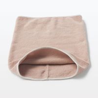 無印良品 のびのびターバンタオル ２５×３４ｃｍ スモーキーピンク 良品計画