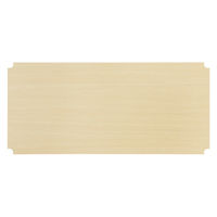 アイリスオーヤマ カラーメタルラック 専用 ウッドボード 幅735×奥行335mm ホワイト 1セット(10枚入)（直送品）