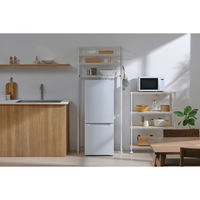 アイリスオーヤマ カラーメタルラック ペール上ラック ハイタイプ 幅750×奥行350×高さ1800mm ホワイト 1台（直送品）