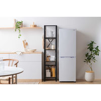 アイリスオーヤマ 組立簡単 連結スチールラック 幅360×奥行345×高さ1592mm ナチュラルオーク 1台（直送品）