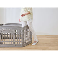 アイリスオーヤマ ペットサークル CIー606 グレー 1台（直送品）