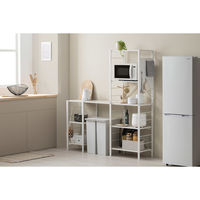 アイリスオーヤマ 組立簡単 連結スチールラック用棚板 幅355×奥行310×高さ17.5mm ホワイトアッシュ 1枚（直送品）