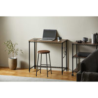 アイリスオーヤマ カラーメタルラック デスク 幅810×奥行360×高さ720mm ブラック 1台（直送品）