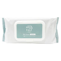 ウェットティッシュ アルコール 除菌ウェットティッシュ ふた付き 本体 1セット（80枚入×12個） ドウシシャ