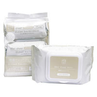 ウェットティッシュ ノンアルコール フタつきmini除菌 携帯用 1セット（1パック（30枚入×3個）×10） ドウシシャ