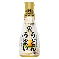 キッコーマン いつでも新鮮 うどんがうまいだししょうゆ 200ml 1セット（1本×3)  6種の国産だし使用 だし醤油 めんつゆ