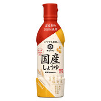 キッコーマン いつでも新鮮 国産しょうゆ 450ml 1セット（1本×3) 醤油