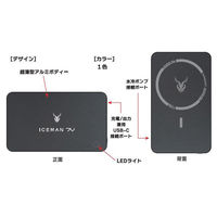 山真製鋸 アイスマンベスト対応ワイヤレスモバイルバッテリー KBTM7V-SET 1個（直送品）