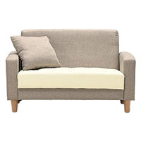 【軒先渡し】光製作所 2way フェミニンソファ 幅1170mm ブルー 1台（直送品）