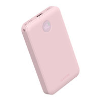 モバイルバッテリー 10000mAh 大容量 小型 22.5W 残量表示 ピンク DE-C76-10000PN エレコム 1個（直送品）