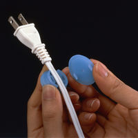 スマイルキッズ コードがわかるマグネットホルダー丸. AKN-02OR 1個（直送品）