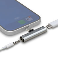 エアージェイ 充電対応オーディオ変換アダプター 3.5 to Type-C DAC HAC-GJ3 1個（直送品）