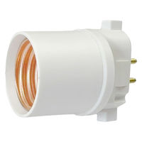 光商事 コンパクト蛍光灯用口金変換アダプター(GX24q→E26) HKHGX24QE26-2 1個（直送品）