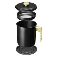 和平フレイズ グラージュ 丸型オイルポット1.5L MD-0106 1個（直送品）