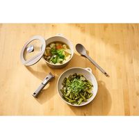 ガラス蓋 20cm フライパン用 SONOMA グレージュ LV-0372 1個 LIVPLUS