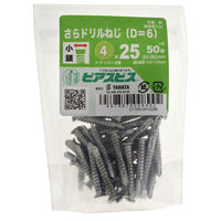 八幡ねじ 皿ドリルねじ D=6 576371 1セット(1箱(50本)×2)（直送品）