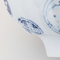 西海陶器 波佐見焼 藍染唐草 持易飯碗 1箱(5個入) 74202（直送品）