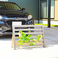 (株)TOKO 簡易フェンスボーダータイプ(ブラック) GFKAF01KC 1S(1S)（直送品）