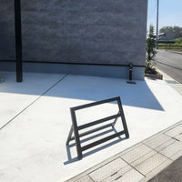 (株)TOKO 簡易フェンスワイドフレームタイプ(ブラック) GFKAF04KC 1S(1S)（直送品）