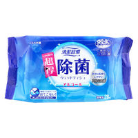iiもの本舗 清潔習慣 アルコール除菌 ウェットティシュ 超厚手 28枚入 4589596695945 1袋（直送品）