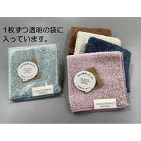 日繊商工 お世話になりましたのタグ付きハンカチ:杢調柄(色込) 483584-osewa-tag-10 1箱(10枚入)（直送品）