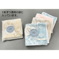 日繊商工 ありがとうございますのタグ付きハンカチ:クチュール(柄込) CU-arigat-tag-50 1箱(50枚入)（直送品）